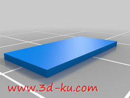 3D打印模型灵活的抽屉纸箱的图片