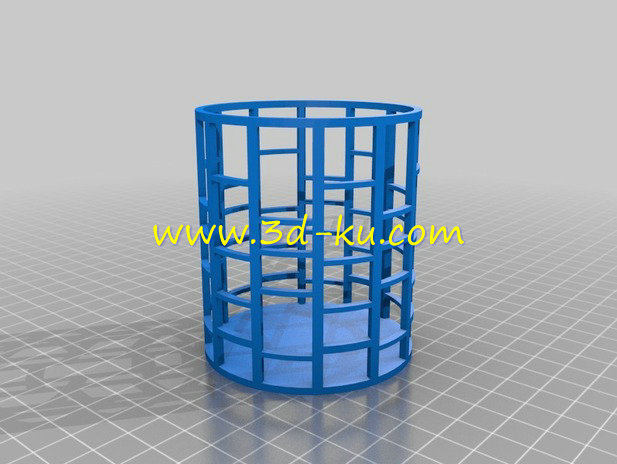 简易的笔筒模型的图片2