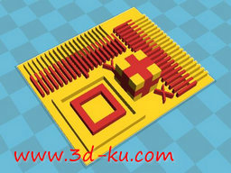 3D打印模型双螺杆挤出机的图片