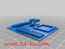 3D打印模型双螺杆挤出机的图片