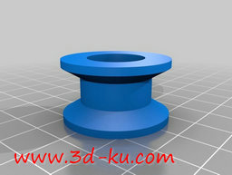 3D打印模型皮带滑轮的图片