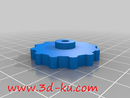 3D打印模型螺栓端钮的图片