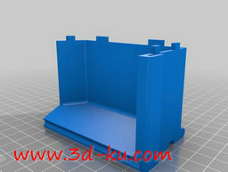 3D打印模型可堆叠组件箱的图片