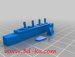 3D打印模型泰坦尼克号游轮的图片