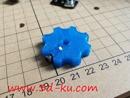 3D打印模型传统旋钮手动推进 Z的图片
