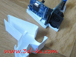 3D打印模型兔子形外壳软盘驱动器的图片