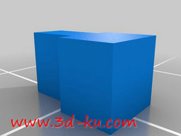 3D打印模型兔子形外壳软盘驱动器的图片