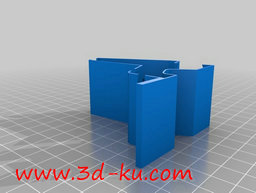3D打印模型兔子形外壳软盘驱动器的图片
