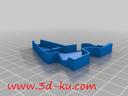 3D打印模型兔子形外壳软盘驱动器的图片