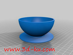 3D打印模型搅拌碗的图片