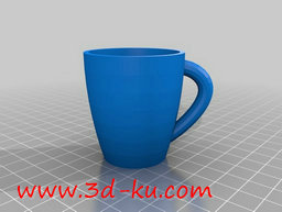 3D打印模型塑料咖啡杯的图片