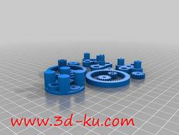 3D打印模型风力涡轮机实验室仪器的图片