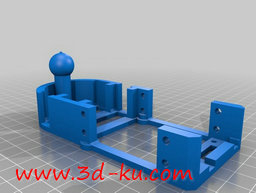 3D打印模型小型移动机器人的图片