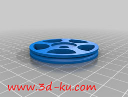 3D打印模型小型移动机器人的图片