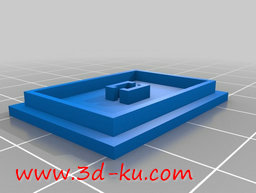3D打印模型组件测试适配器的图片