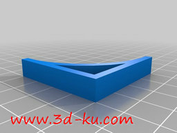 3D打印模型多个支架的图片
