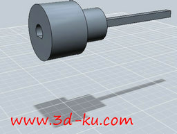 3D打印模型电机轴毂的图片