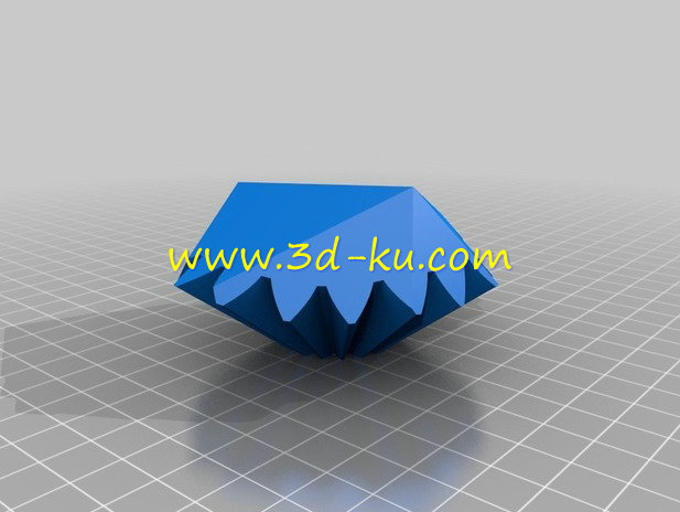 无螺纹二十面体齿轮模型的图片8