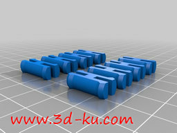 3D打印模型无螺纹二十面体齿轮的图片