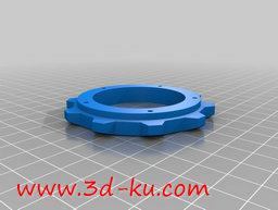 3D打印模型虹膜门框的图片