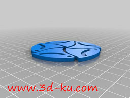 3D打印模型虹膜门框的图片