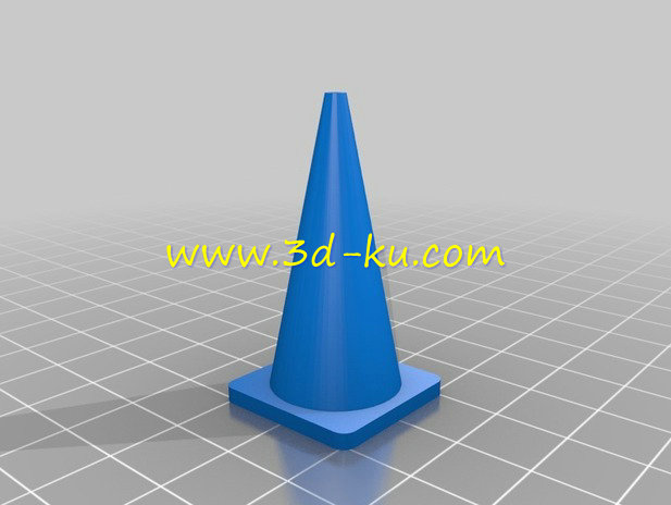 可堆叠交通锥模型的图片2