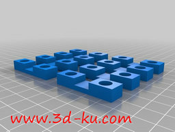 3D打印模型光学工作台的图片