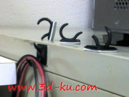 3D打印模型轻型平背墙钩的图片