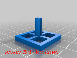 3D打印模型可以转动的凳子的图片
