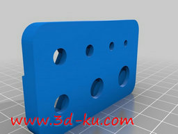 3D打印模型螺纹量规卡的图片