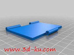 3D打印模型甲板箱齿轮转轴盖的图片