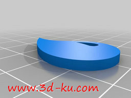 3D打印模型甲板箱齿轮转轴盖的图片
