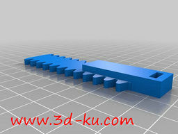 3D打印模型甲板箱齿轮转轴盖的图片