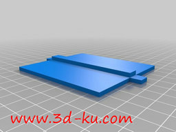3D打印模型甲板箱齿轮转轴盖的图片
