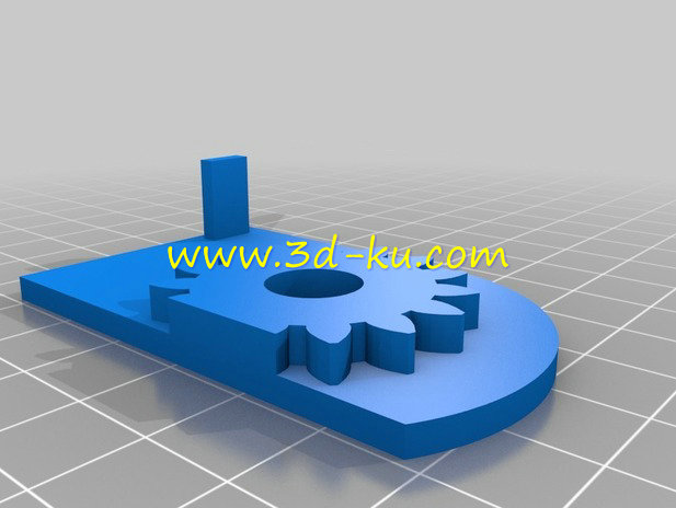 甲板箱齿轮转轴盖模型的图片23