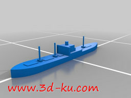 3D打印模型自由的船的图片