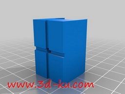 3D打印模型LM8UU通用支架的图片