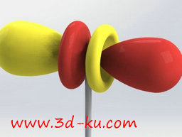 3D打印模型这些都是概率 f 轨的图片