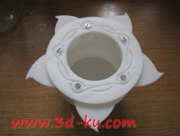 3D打印模型装饰虹膜框的图片