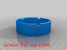 3D打印模型装饰虹膜框的图片