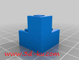 3D打印模型拐角接头的图片