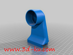3D打印模型滚轴式纸巾架的图片