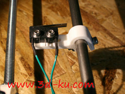 3D打印模型机器的开关支架的图片