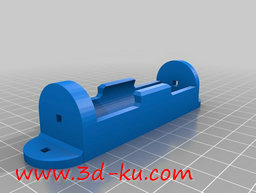 3D打印模型简单的单个电池盒工具的图片