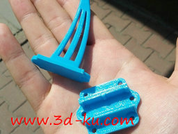 3D打印模型外转子无刷马达安装框的图片