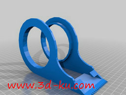 3D打印模型透明胶带机的图片