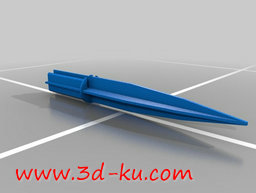3D打印模型太阳能 LED 道路的图片