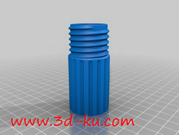 3D打印模型120 毫米胶片的容的图片