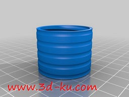 3D打印模型120 毫米胶片的容的图片