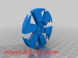 3D打印模型移动机器人的图片